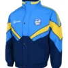 NRL Team Parramatta Eels Heritage Winter Blue And Navy Polyester Jacket front view