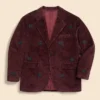 Needles x Brooks Brothers Burgundy Cotton Corduroy Jacket