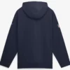 New-York-Giants-Nike-Sideline-Anorak-Half-Zip-Hooded-Navy-Jacket-Back