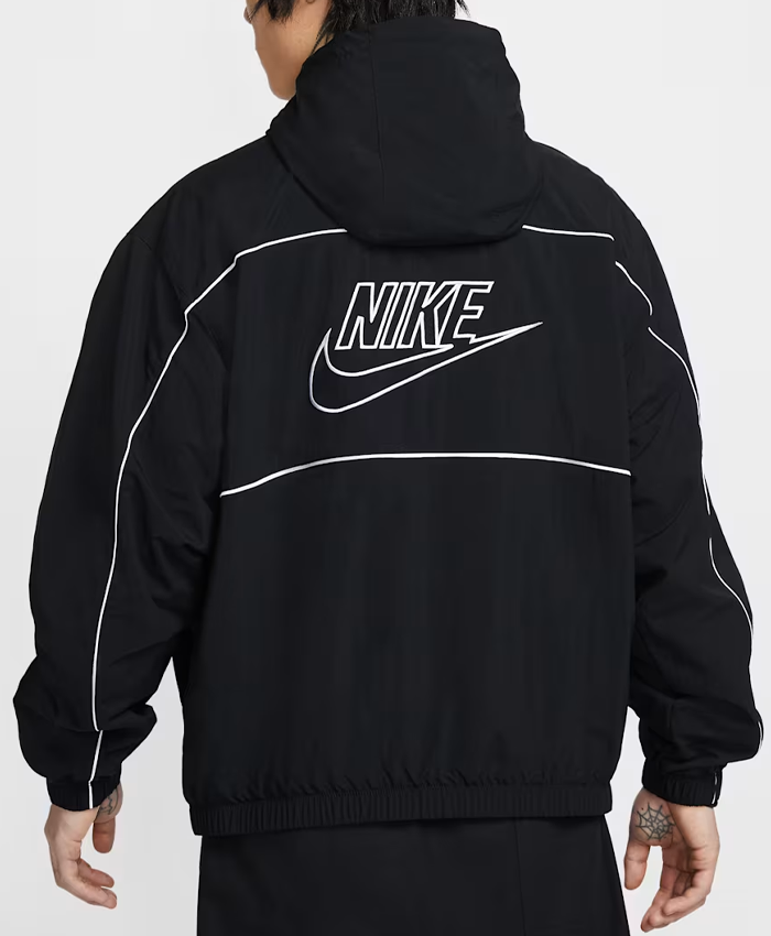 Nike-Club-Mens-Athlete-Hooded-Jacket-Black-White-White