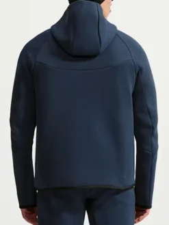 Nike-Tech-Mens-Black-Fleece-Windrunner-Full-ZIP-Jacket-Back