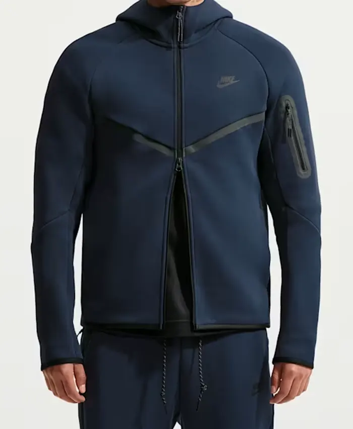 Nike-Tech-Mens-Black-Fleece-Windrunner-Full-ZIP-Jacket