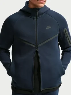 Nike-Tech-Mens-Fleece-Windrunner-Full-ZIP-Jacket-Obsidian-Black