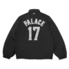 Palace Skateboards x Field Flannels 2026 17 Black Nylon Coach Jacket back view