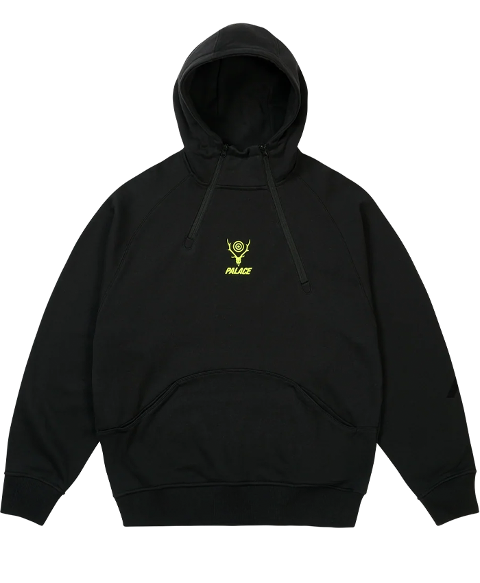 Palace-South2-West8-Hooded-Jacket-Black