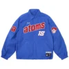 Palace x Field Autumn 2026 Atoms 18 Coach Blue Nylon Jacket front view