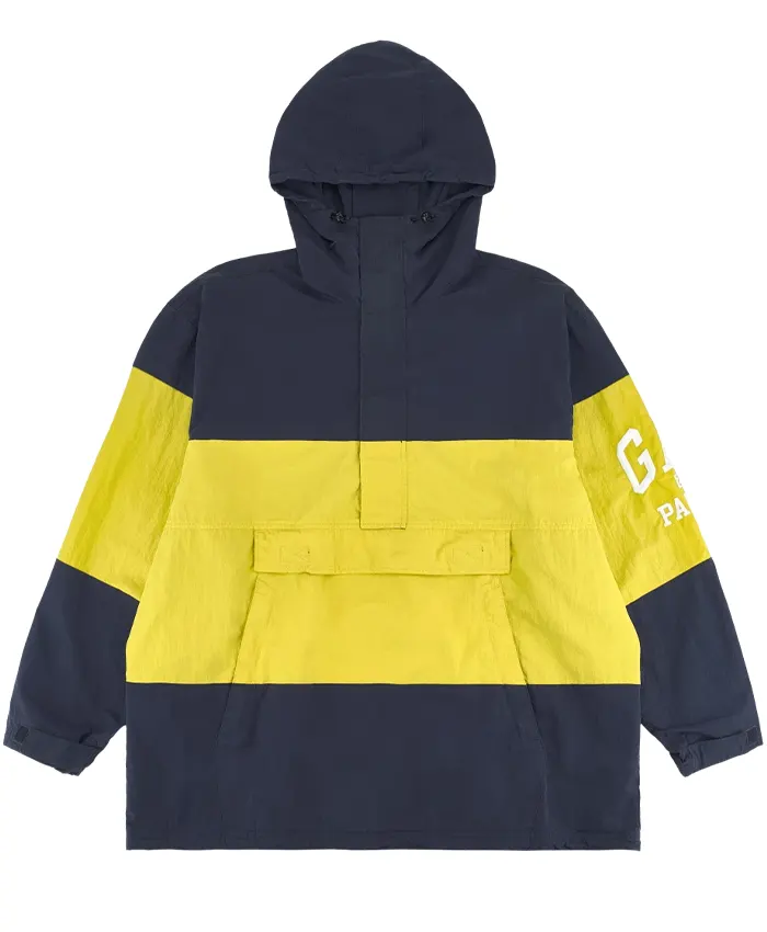 Palace-x-Gap-Windbreaker-Blue-Yellow-Jacket-With-Hood