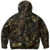 Palace x South2 West8 Olive Camoflauge River Trek Hooded Jacket back view