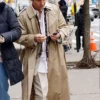 Paul Rudd Only Murders in the Building S03 Beige Cotton Coat front view