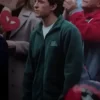 Peter Parker Movie Spider-Man Brand New Day 2026 Green Wool Jacket with zip closure