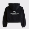Philadelphia Eagles Abercrombie Fitch Black Full-Zip HoodieBack