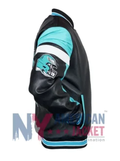 Philadelphia Eagles Leather FullZip Varsity Jacket