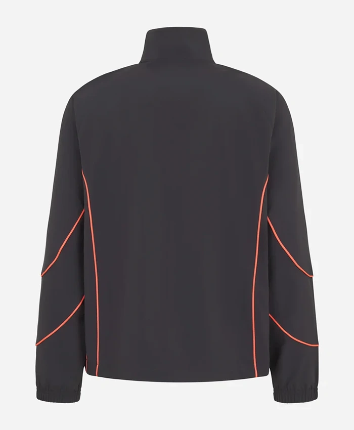 Puma AC Milan 26-27 Pumatech-X Grey Fleece Track Jacket back view