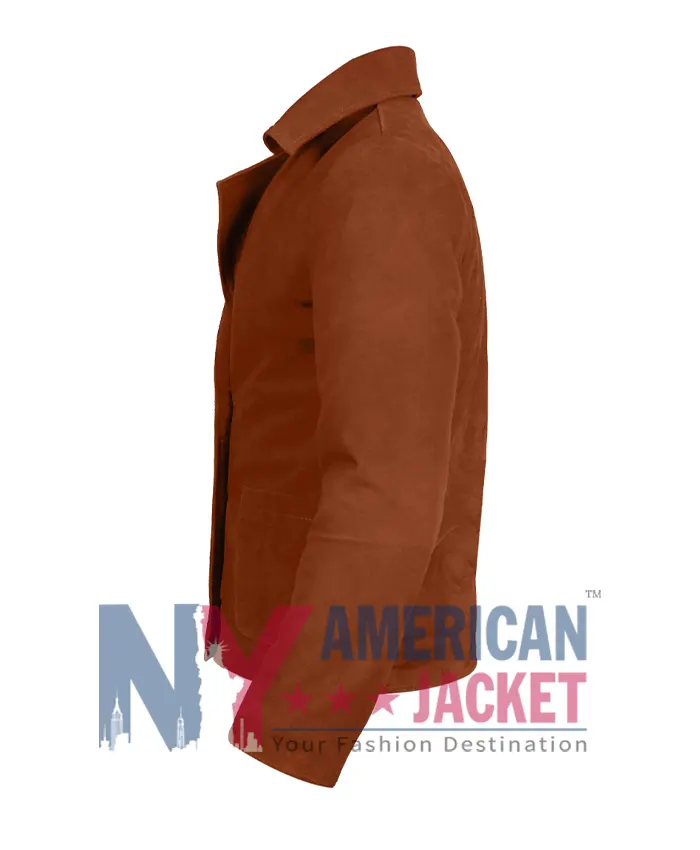 Ransom Canyon S02 Quinn O’Grady Suede Jacket