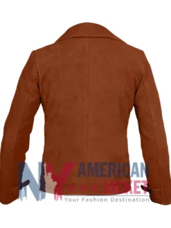 Ransom Canyon S02 Quinn O’Grady Suede Leather Jacket Back