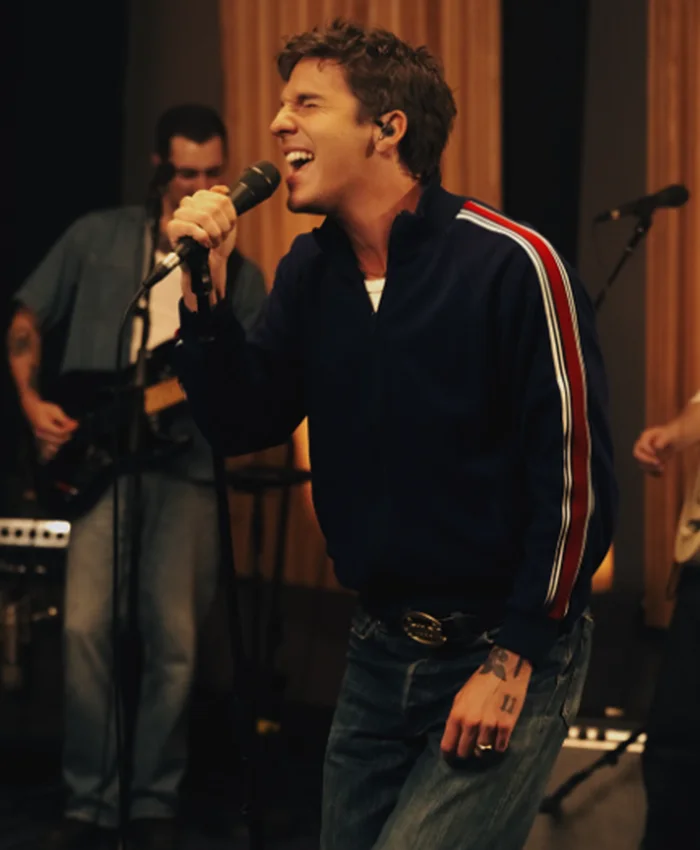 Role Model Chuck Timely and The Hourglass SpotifyLive Room Blue Fleece Track Jacket
