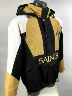 Alternative view of New Orleans Saints Starter Half ZIP Hooded Jacket