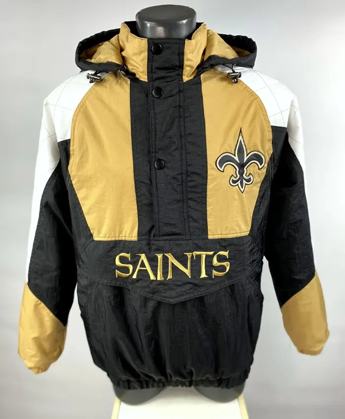 Saints-Starter-Hooded-Jacket