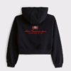 San Francisco 49ers Abercrombie Fitch Black Full-Zip Hooded Jacket