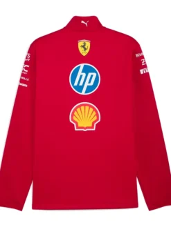 Scuderia-Ferrari-Puma-2025-Red-Softshell-Jacket
