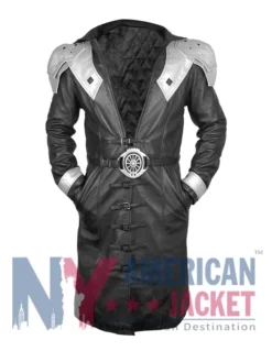 Sephiroth Final Fantasy VII Remake Leather Long Coat