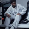 Shedeur Sanders Cleveland Browns Nike Air DT Max 96 White Polyester Tracksuit view