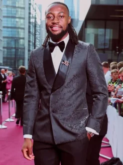 Shop Antoine Semenyo 2026 The PFA Awards Black Suit Blazer For Sale