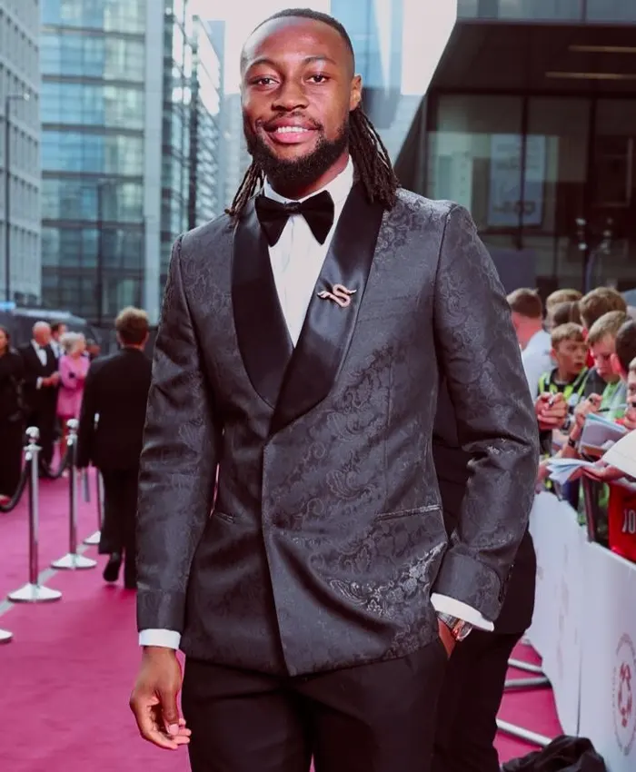 Shop Antoine Semenyo 2026 The PFA Awards Black Suit Blazer For Sale
