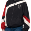 Shop Atlanta Falcons Starter Black Red Vintage Windbreaker Jacket For Women's