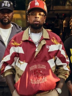 Shop Fabolous Westside Gunn GXFR Scorpions Boston College Eagles Flight Jacket For Sale