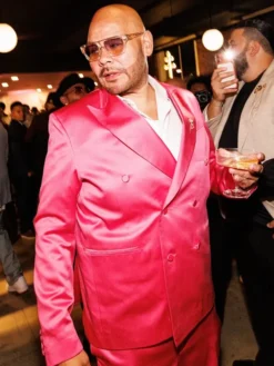 Shop Fat Joe NYC 56th Birthday party Pink Blazer
