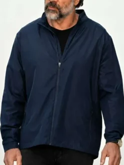 Shop-Javier-Bardem-Movie-The-Beloved-2026-Esteban-Martinez-Navy-Blue-Jacket