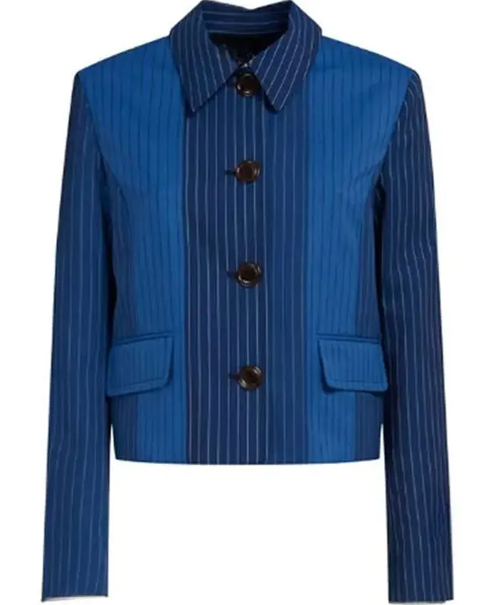 Shop-Kendall-White-Next-Gen-NYC-S02-Blue-Stripe-Blazer-Jacket-On-Sale