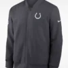 Shop Men's NFL Indianapolis Colts Rivalries Sideline Nike Full-Zip Up Bomber Jacket For Sale