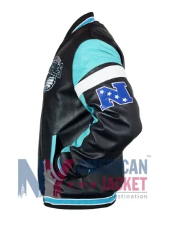 Shop Men's Philadelphia Eagles Leather Full-Zip Varsity Jacket For Sale