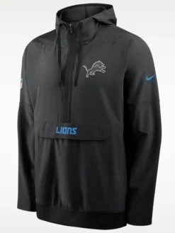 Shop NFL Detroit Lions Rivalries Sideline Nike Hooded Anorak Jacket For Sale