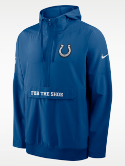 Shop NFL Indianapolis Colts Rivalries Sideline Nike Hooded Anorak Jacket For Sale