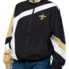 Shop New Orleans Saints Starter Black Gold Vintage Windbreaker Jacket For Women's