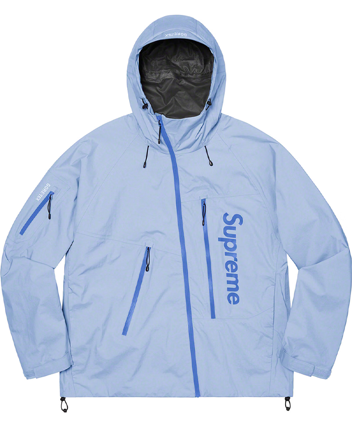 Shop New Supreme GORE-TEX Paclite Shell Jacket In Light Blue