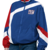Shop New York Giants Starter Royal Blue Red Vintage Windbreaker Jacket For Women's