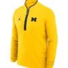 Shop-Nike-Michigan-Wolverines-Mens-Yellow-Jordan-Victory-Long-Sleeve-Quarter-Zip-Pullover