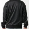 Shop Norway Soccer Player Erling Haaland Loewe Black Fleece Tracksuit back view