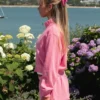 Shop-Parke-x-Maggie-and-Emma-2026-Heritage-Pink-Full-Zip-Mockneck-Jacket-For-Sale