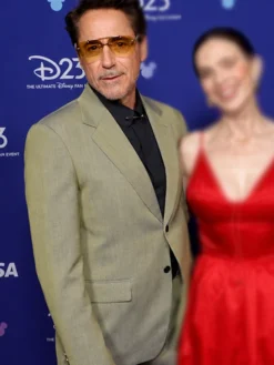 Shop-Robert-Downey-Jr-Disney-D23-Event-2026-Begie-Blazer-For-Sale
