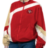 Shop San Francisco Starter Scarlet Gold Vintage Windbreaker Jacket For Women's