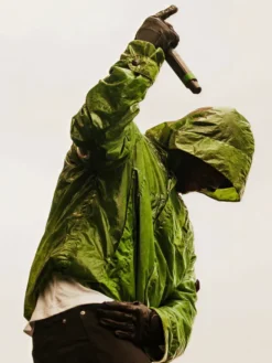 Skepta-Reading-Festival-Stone-Island-Hooded-Green-Rain-Jacket-For-Sale