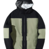 Snowboard Women's Color Block Mountain Hooded Jacket