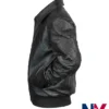 Spider-Man-Black-Leather-Full-Zip-Bomber-Style-Jacket