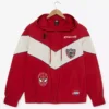Spider Man Icons Red and Grey Windbreaker Polyester Jacket
