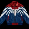 Spider-Man-Leather-Bomber-Jacket